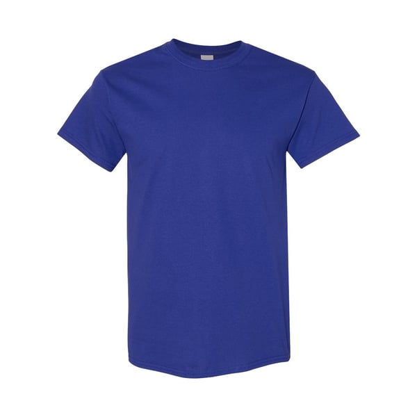 Gildan Kortærmet T-shirt i kraftig bomuld til mænd (pakke med 5 stk.)