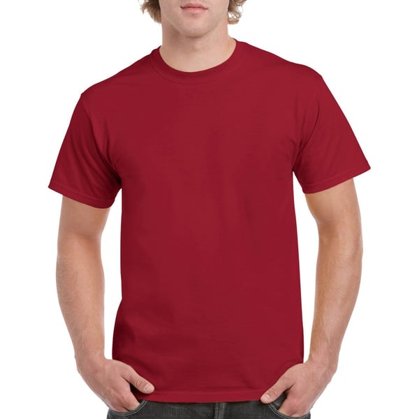Gildan Mens Heavy Cotton Short Sleeve T-Shirt (Pack Of 5)