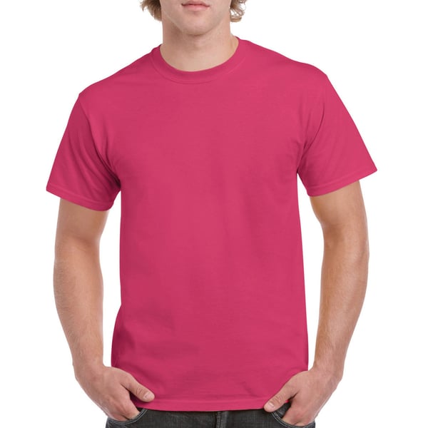 Gildan Mens Heavy Cotton Short Sleeve T-Shirt (Pack Of 5)