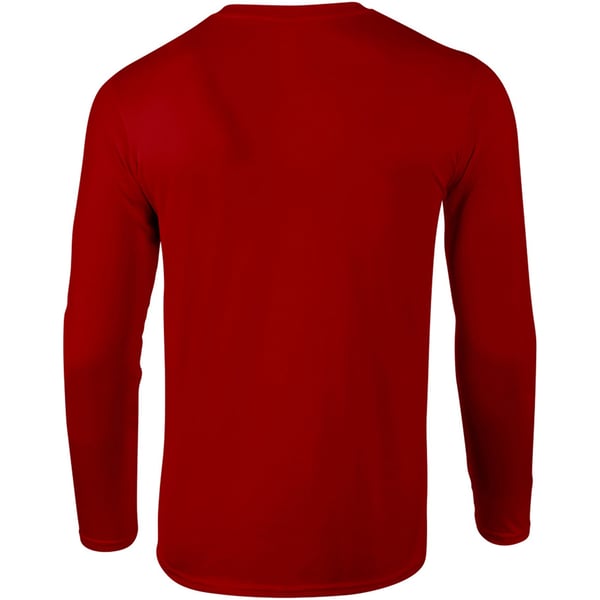 Gildan Mens Soft Style Long Sleeve T-Shirt (Pack Of 5)