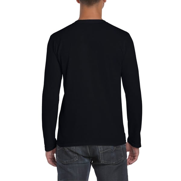 Gildan Mens Soft Style Long Sleeve T-Shirt (Pack Of 5)