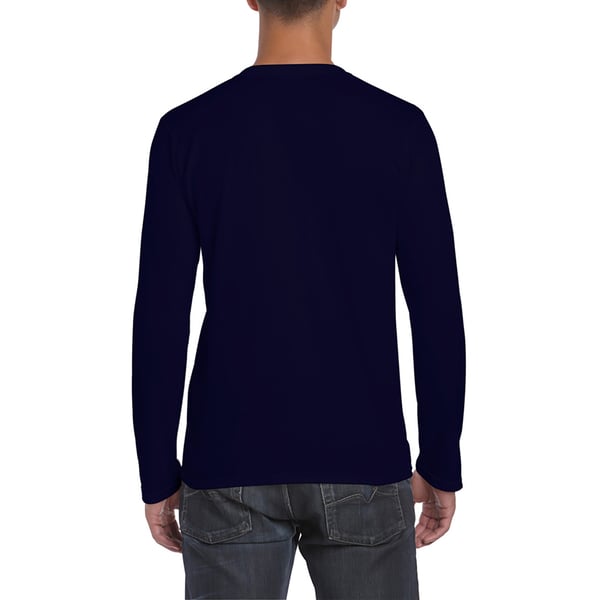 Gildan Mens Soft Style Long Sleeve T-Shirt (Pack Of 5)
