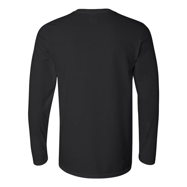 Gildan Mens Soft Style Long Sleeve T-Shirt (Pack Of 5)