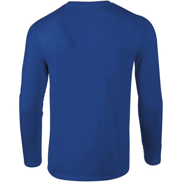 Gildan Mens Soft Style Long Sleeve T-Shirt (Pack Of 5)