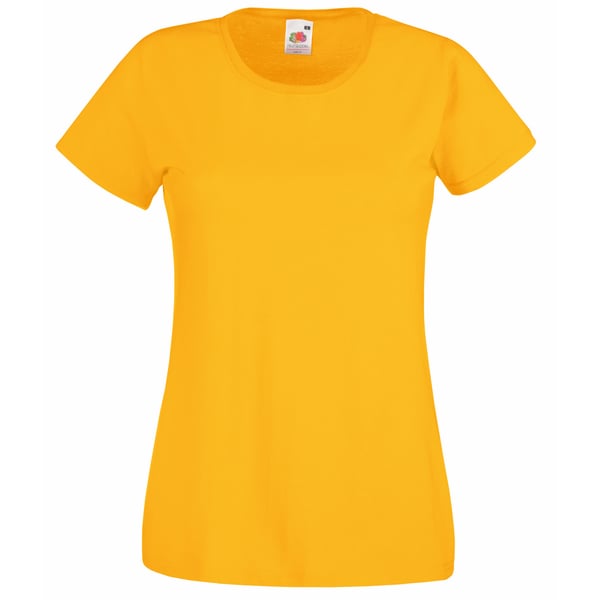 Fruit Of The Loom Ladies/Womens Lady-Fit Valueweight Short Sleeve T-Shirt (Pack Of 5)