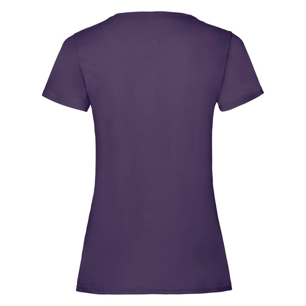 Fruit Of The Loom Ladies/Womens Lady-Fit Valueweight Short Sleeve T-Shirt (Pack Of 5)