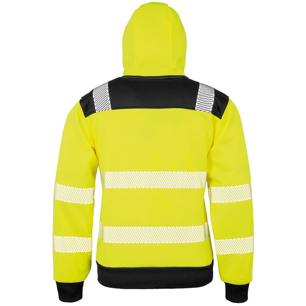 Result Genuine Recycled Mens Robust Safety Zipped Hoodie