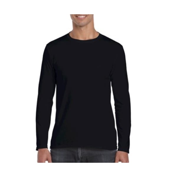 Gildan Herr Soft Style Långärmad T-shirt