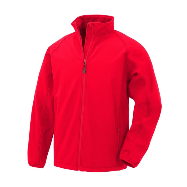 Result Genuine Recycled Soft Shell-jakke til mænd med print