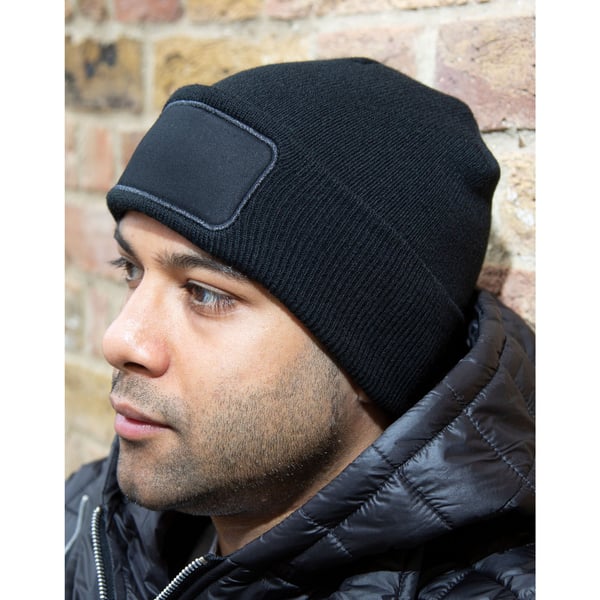 Result Genuine Recycled Unisex Adult Double Knit Beanie