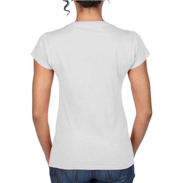 Gildan Womens/Ladies Soft V Neck T-Shirt