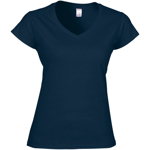 Gildan Womens/Ladies Soft V Neck T-Shirt
