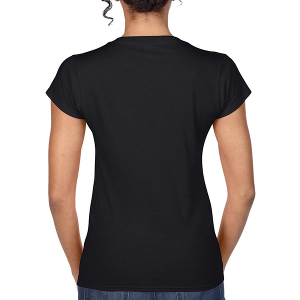 Gildan Womens/Ladies Soft V Neck T-Shirt
