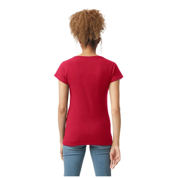 Gildan Womens/Ladies Soft V Neck T-Shirt