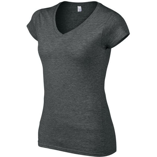 Gildan Womens/Ladies Soft V Neck T-Shirt