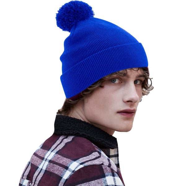 Beechfield Childrens/Kids Original Pom Pom Beanie