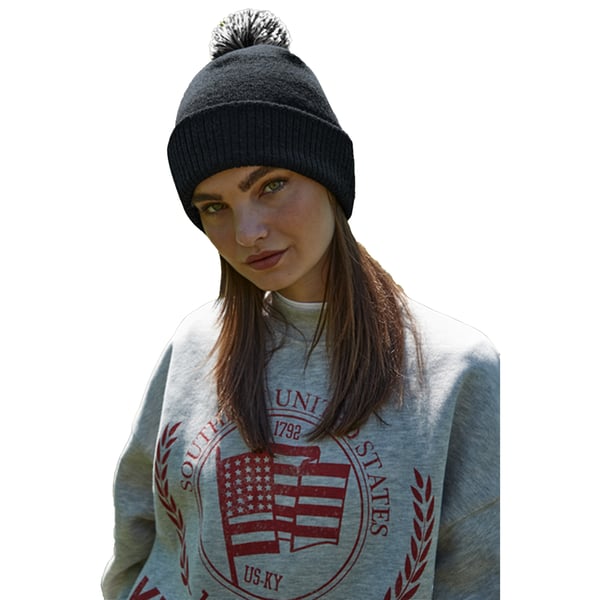 Beechfield Snowstar Two Tone Recycled Beanie