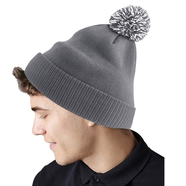Beechfield Snowstar Two Tone Recycled Beanie