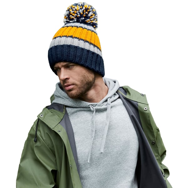 Beechfield Hygge Randig Mössa