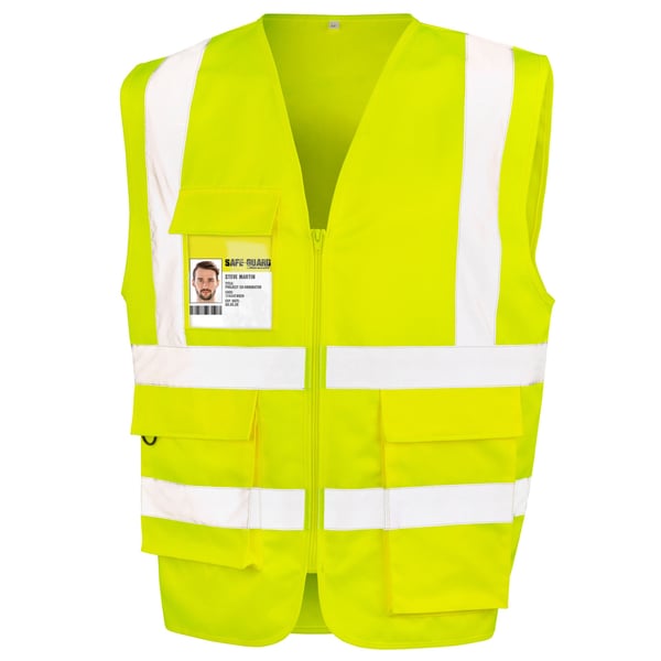 WORK-GUARD by Result Unisex-voksen sikkerhedsvest til voksne med høj belastning