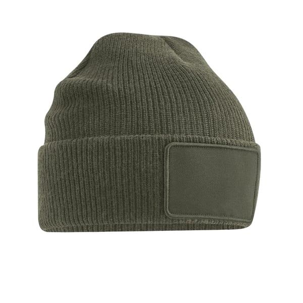 Beechfield Thinsulate mössa med avtagbar patch