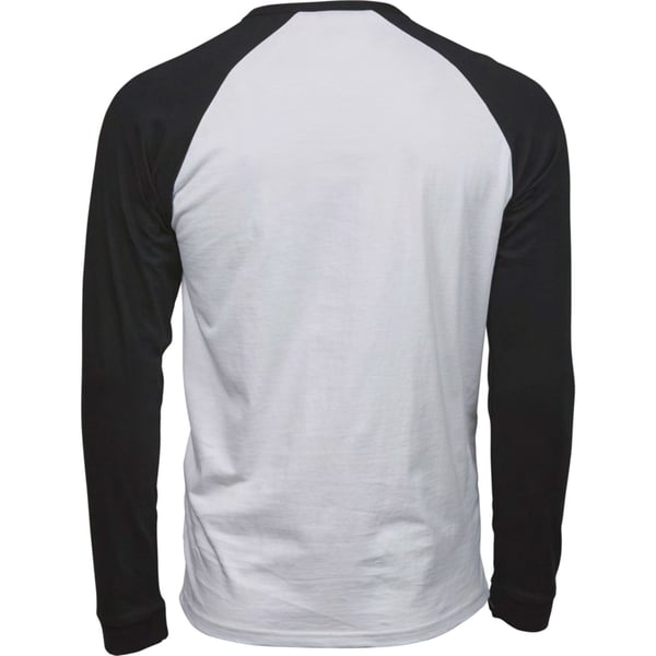 Tee Jays miesten pitkähihainen baseball-T-paita