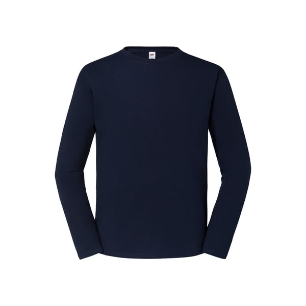 Fruit of the Loom Iconic Premium langærmet T-shirt til mænd