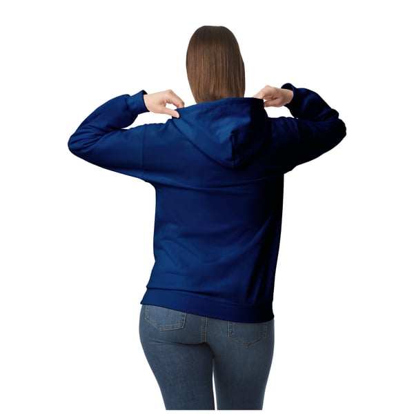 Gildan Unisex Softstyle Fleece Midweight Hoodie til voksne