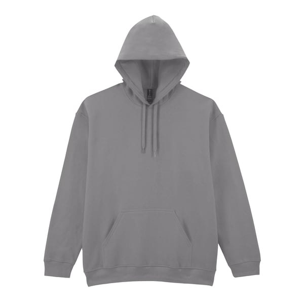 Gildan Unisex Softstyle Fleece Midweight Hoodie til voksne