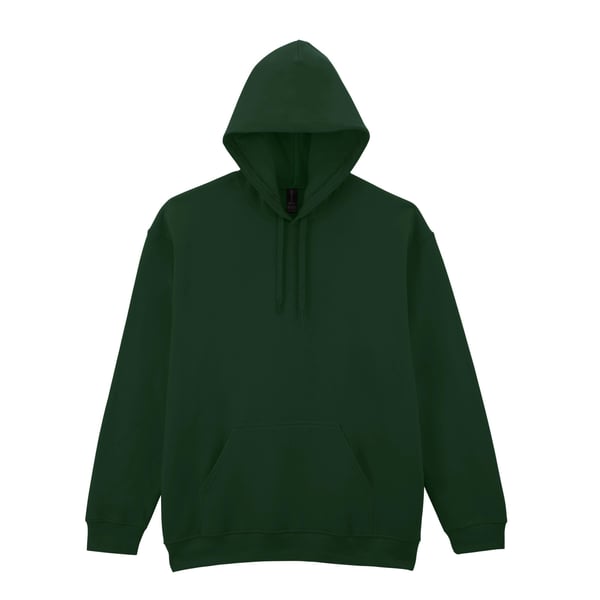 Gildan Unisex Softstyle Fleece Midweight Hoodie til voksne