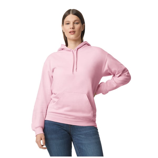 Gildan Unisex Softstyle Fleece Midweight Hoodie til voksne