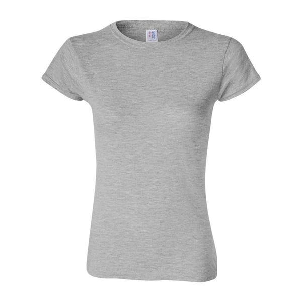 Gildan Softstyle Midweight T-shirt til kvinder/damer