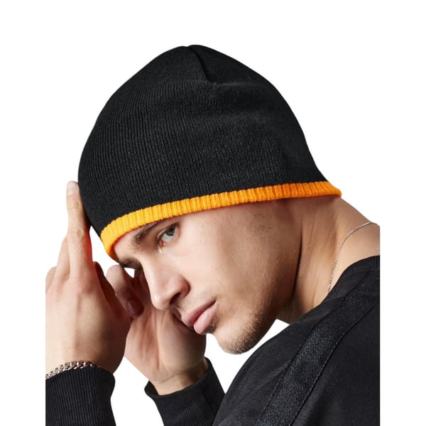 Beechfield Unisex Adult Two Tone Knitted Beanie