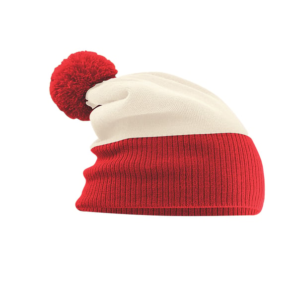 Beechfield Unisex Adult Snowstar Two Tone Beanie