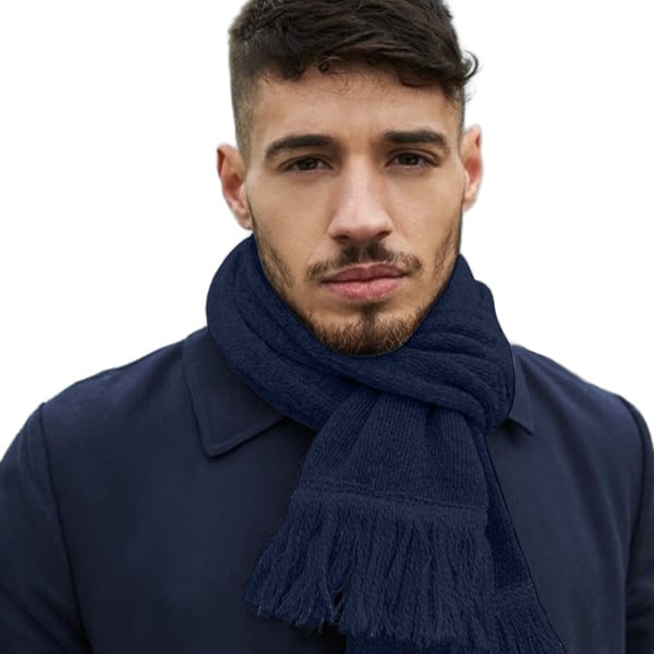 Beechfield Unisex Adult Classic Knitted Winter Scarf