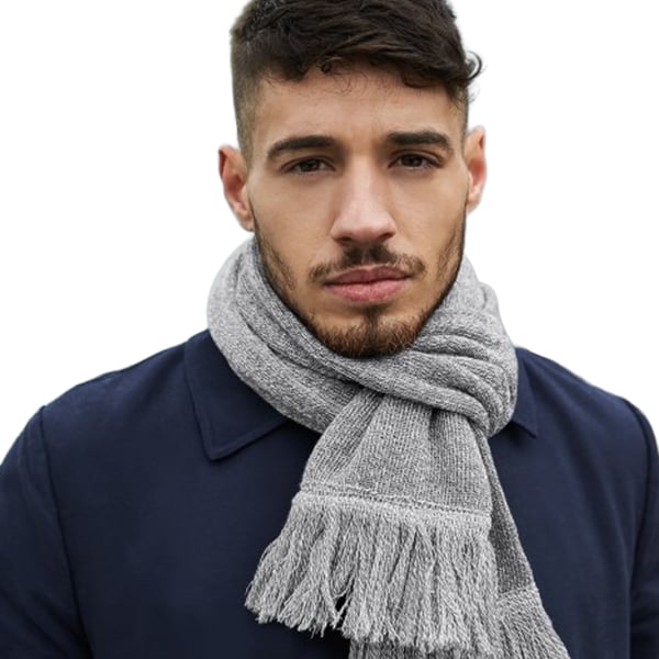 Beechfield Unisex Adult Classic Knitted Winter Scarf