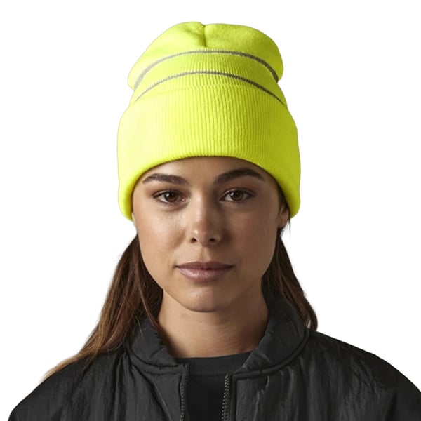 Beechfield Unisex aikuisten neulottu huomiopipo