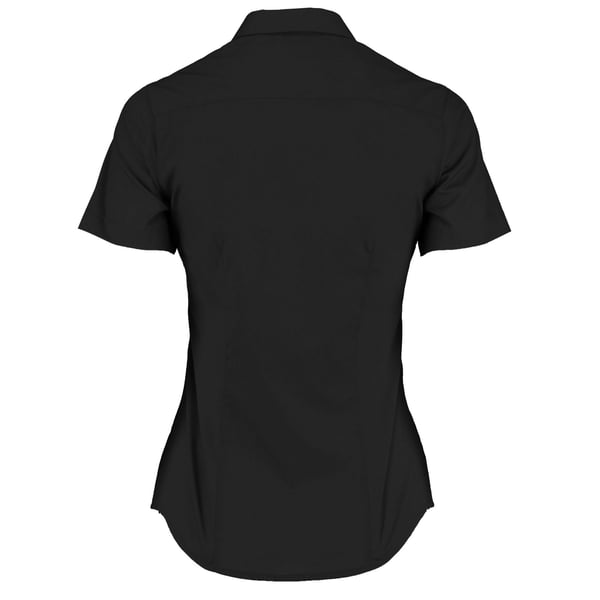 Kustom Kit Womens/Ladies Poplin Tailored Short-Sleeved Shirt