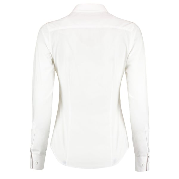 Kustom Kit Womens/Ladies Poplin Tailored Long-Sleeved Shirt