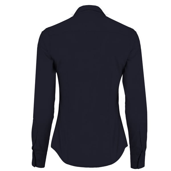 Kustom Kit Womens/Ladies Poplin Tailored Long-Sleeved Shirt