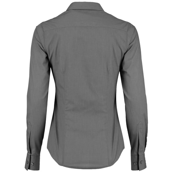Kustom Kit Womens/Ladies Poplin Tailored Long-Sleeved Shirt