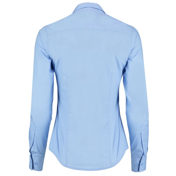 Kustom Kit Womens/Ladies Poplin Tailored Long-Sleeved Shirt