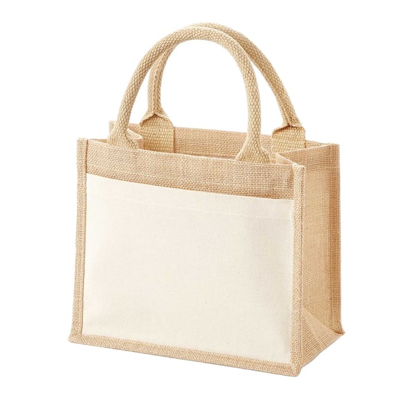 Westford Mill Jute Pocket Gift Bag
