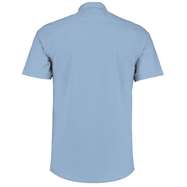 Kustom Kit Mens Poplin Short-Sleeved Shirt