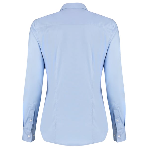 Kustom Kit Womens/Ladies Oxford Stretch Tailored Long-Sleeved Shirt