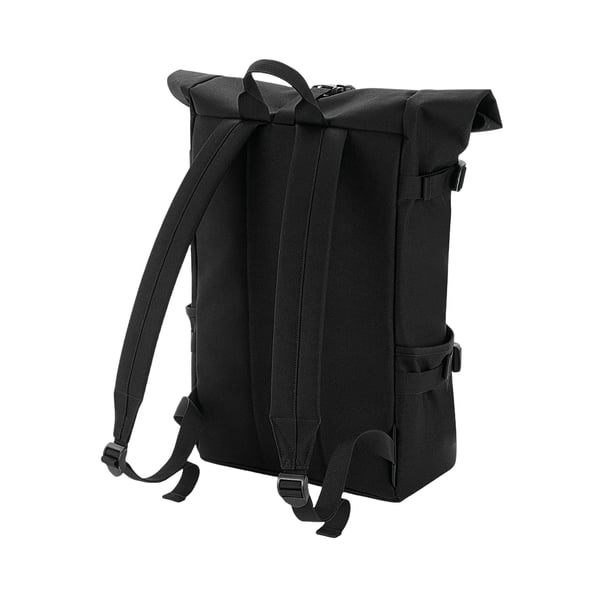 Bagbase Block Roll Top Backpack