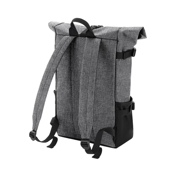 Bagbase Block Roll Top Backpack