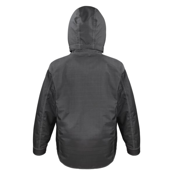 WORK-GUARD by Result Unisex Adult Textured Denim Jacket