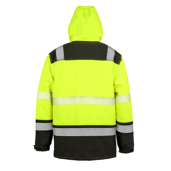 SAFE-GUARD by Result Mens Printable Safety Soft Shell Jacket