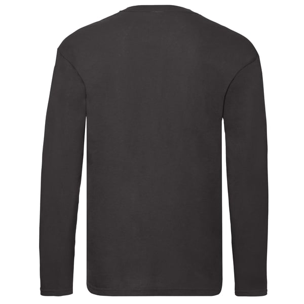 Fruit Of The Loom Mens Original Plain Long-Sleeved T-Shirt